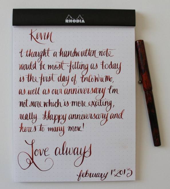 InCoWriMo by Azizah Asgarali aka Gourmet Pens