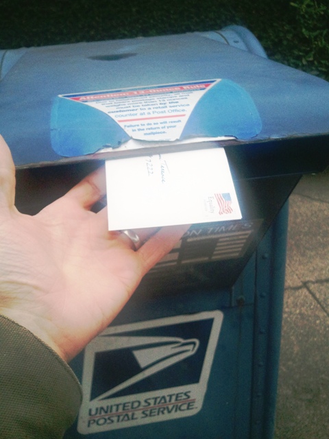 InCoWriMo Mailing by Mark