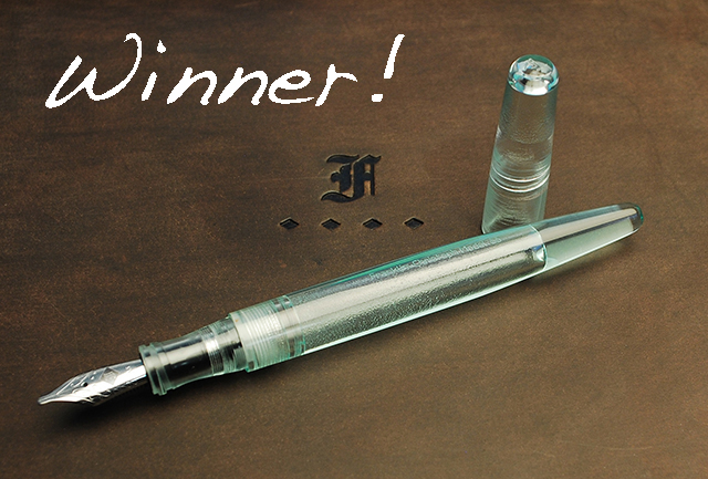 Winner of the Franklin-Christoph Write-In GiveAway!